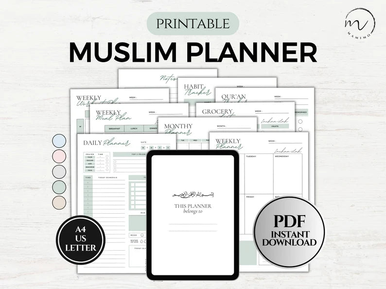 Recevez Votre Planner Spirituel GRATUIT avec Chaque Jar ! - Infuse Quran